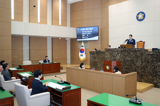 이천시의회, 제263회 임시회 개회… 시민 곁으로 한 걸음 더, 책임의정 본격 시작