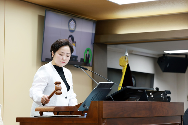 양평군의회, 제317회 임시회 개회, 제10대 전반기 원 구성 후 첫 임시회