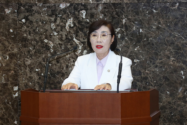 이천시의회 송옥란 의원님  5분 발언