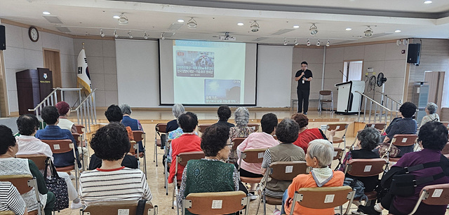 이천시, 어르신 대상 여름철 자연재난 안전교육 추진