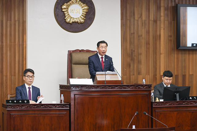 여주시의회 박두형 의장 당선인사