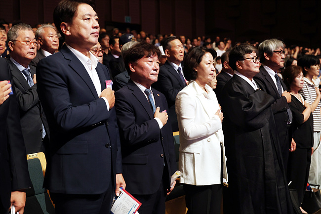 남종섭 경기도의회 의장, 제81주년 광복절 경축식 찾아 “보훈가족 예우에 의회 책무 다할 것”