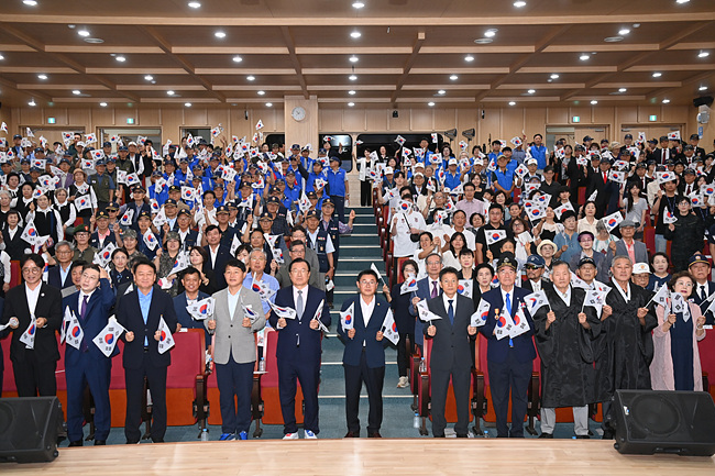 하남시, 제81주년 광복절 경축식 개최… “선열의 뜻 이어 미래 5대 비전 완성”