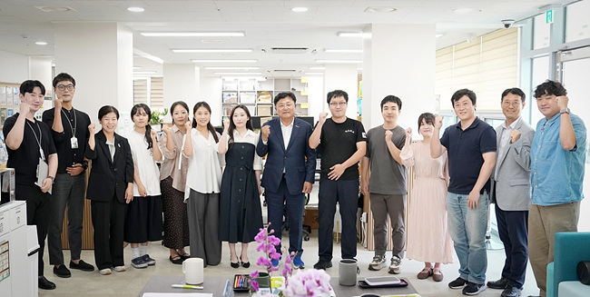 “창업하기 좋은 도시 광주 만들겠다”… 박관열 광주시장, ‘창업누림’서 청년 창업가들과 맞손