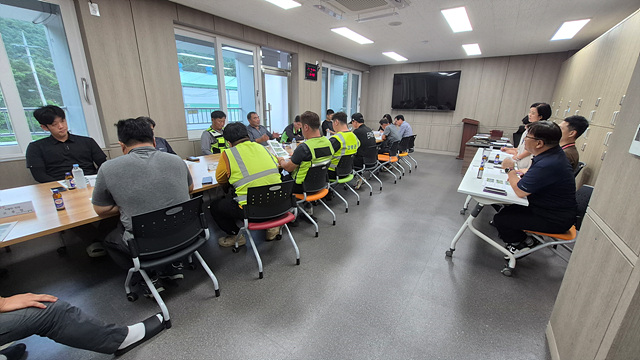 양평군, 환경미화원 반장 간담회 개최…현장 목소리 청취 및 개선 논의