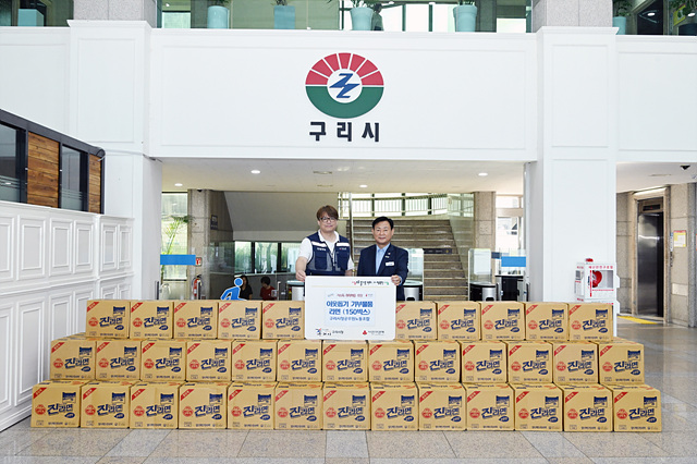구리시청공무원노동조합, 취약계층을 위해 라면 150상자 기부
