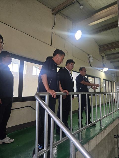 성수석 이천시장, 환경기초시설 현장 찾아 근로자 격려