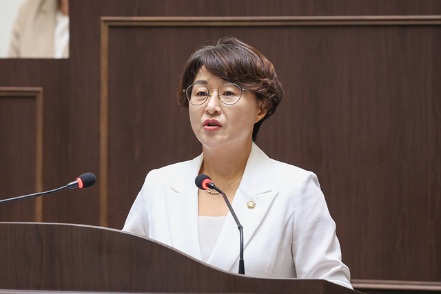 광주시의회 제325회 임시회 오현주 의원, 5분 자유발언 "시민 중심 직통행정 성공 위해 시장과 공직사회 소통·협력 중요“
