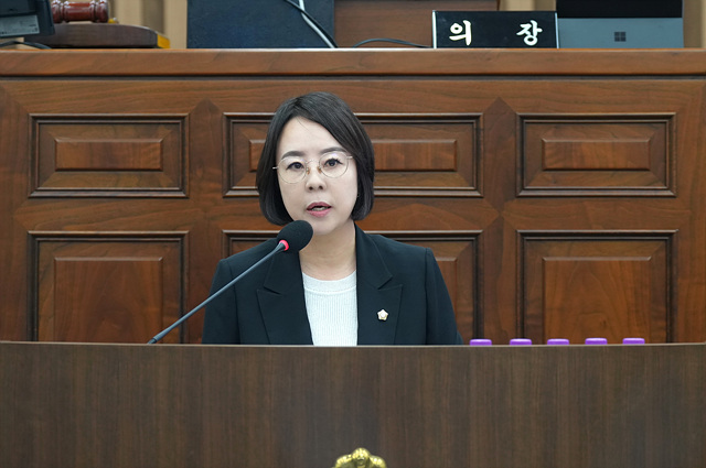 제352회 하남시의회 임시회 오지연 의원 5분발언