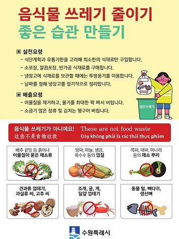 수원시, ‘음식물쓰레기 줄이기 좋은 습관 만들기’ 캠페인 전개(2).jpg