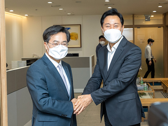 김동연 당선인 오세훈 서울시장 회동 1.jpg